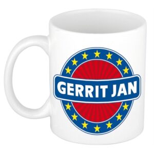 Kado mok voor Gerrit Jan