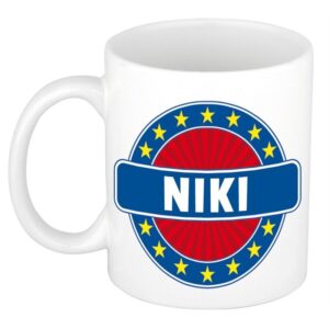 Kado mok voor Niki