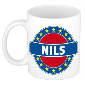 Kado mok voor Nils