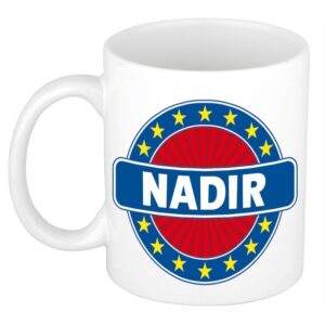 Kado mok voor Nadir