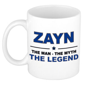 Zayn The man, The myth the legend pensioen cadeau mok/beker 300 ml