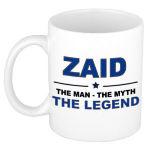 Zaid The man, The myth the legend pensioen cadeau mok/beker 300 ml