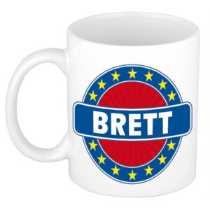 Kado mok voor Brett