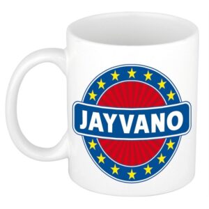 Kado mok voor Jayvano
