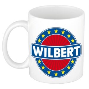 Kado mok voor Wilbert