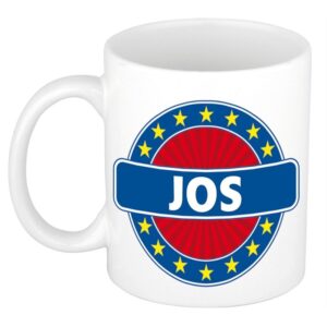 Kado mok voor Jos