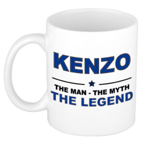 Kenzo The man, The myth the legend pensioen cadeau mok/beker 300 ml