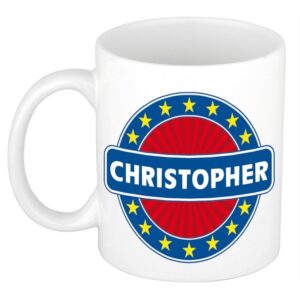 Kado mok voor Christopher
