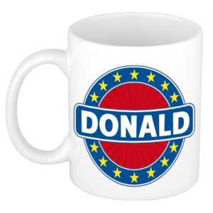 Kado mok voor Donald