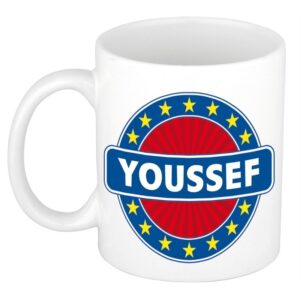 Kado mok voor Youssef