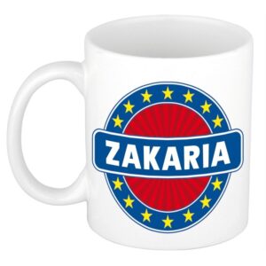 Kado mok voor Zakaria
