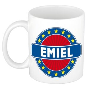 Kado mok voor Emiel