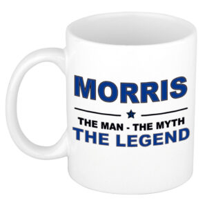 Morris The man, The myth the legend pensioen cadeau mok/beker 300 ml