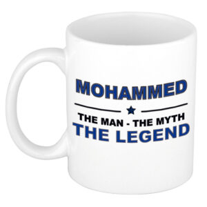 Mohammed The man, The myth the legend pensioen cadeau mok/beker 300 ml