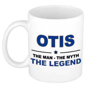 Otis The man, The myth the legend pensioen cadeau mok/beker 300 ml