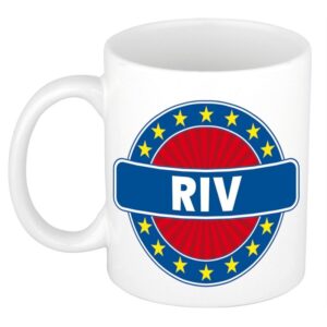 Kado mok voor Riv