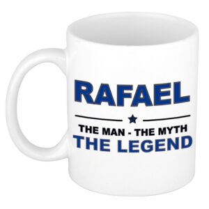 Rafael The man, The myth the legend pensioen cadeau mok/beker 300 ml