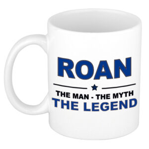 Roan The man, The myth the legend pensioen cadeau mok/beker 300 ml