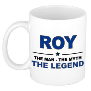 Roy The man, The myth the legend pensioen cadeau mok/beker 300 ml