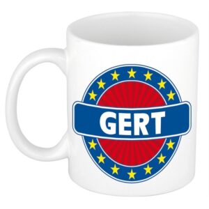 Kado mok voor Gert