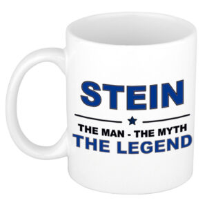 Stein The man, The myth the legend pensioen cadeau mok/beker 300 ml